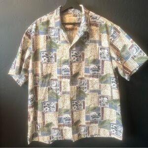 Royal  Hawaiian Creations Print Shirt